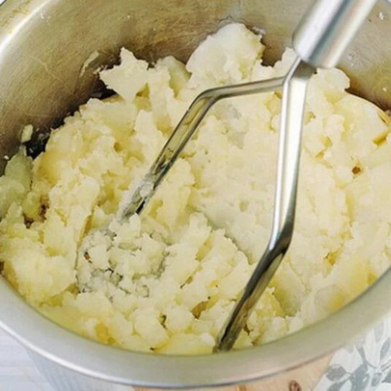 1pcs stainless steel kitchen g - Potato Masher Ricer recensie en prijs