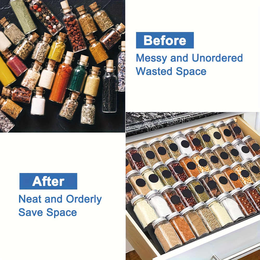 6pcs Expandable Spice Drawer O - Kitchen Gadgets Rack recensie en prijs