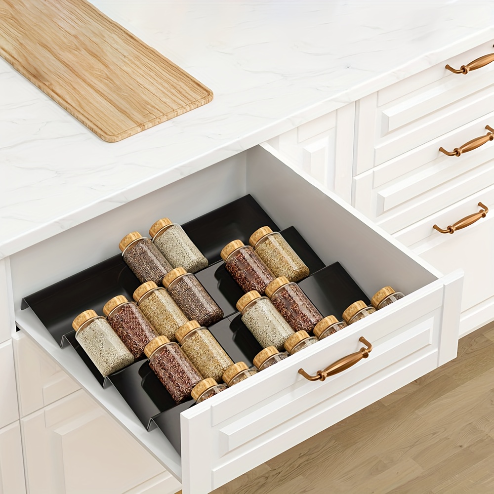 6pcs Expandable Spice Drawer O - Kitchen Gadgets Rack recensie en prijs