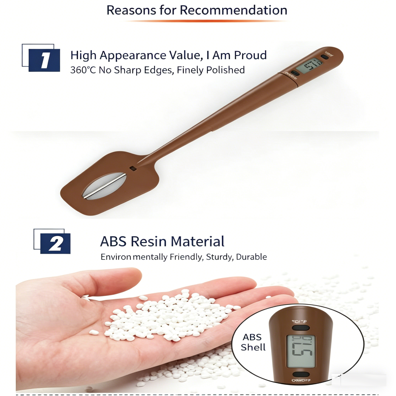 2-in-1 Spatula Thermometer, In - Instant Read Thermometer recensie en prijs
