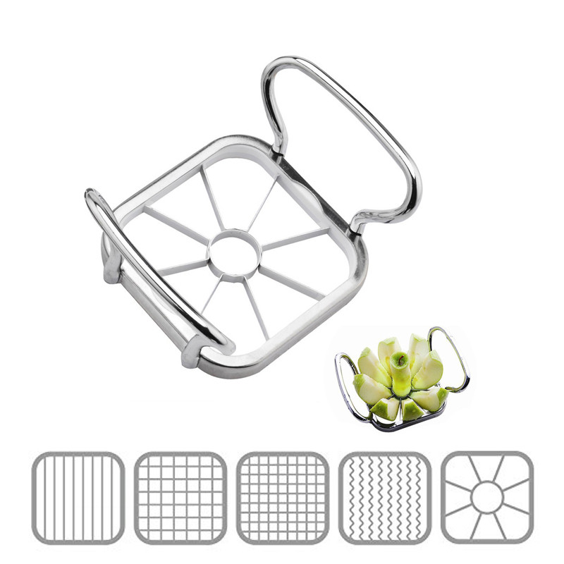 LMETJMA 5 in 1 Apple Cutter Sl - Potato Masher Ricer recensie en prijs